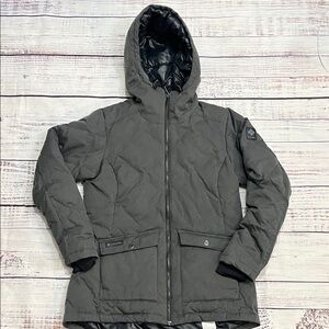 COLUMBIA WOMEN'S CRESCENT CLIFF DOWN INSULATED HOODED WINTER JACKET